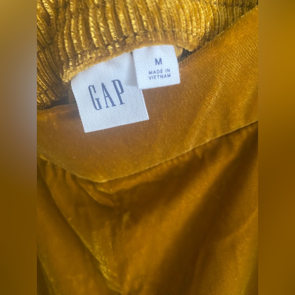 Gap velvet pants